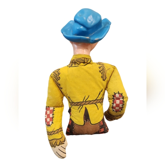 1965 Ralston Purina Chex Cereal Mail Away Large Soft Scarecrow Advertising Doll - Picture 2 of 7